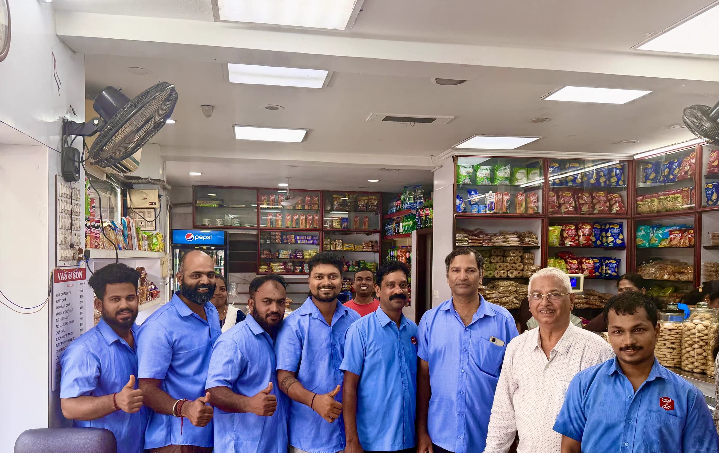 The BOH kitchen team
